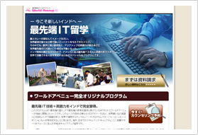 ワールドアベニュー様 キャンペーンページ