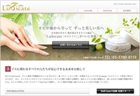 株式会社DollCore様 Webサイトご案内ページ